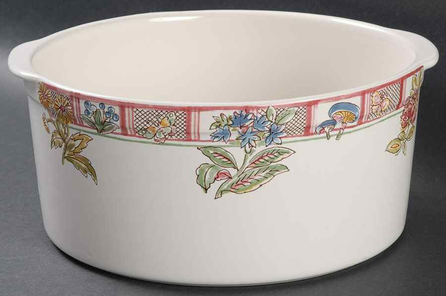 Jardin Imaginaire 8" Souffle by Faiencerie De Gien-1