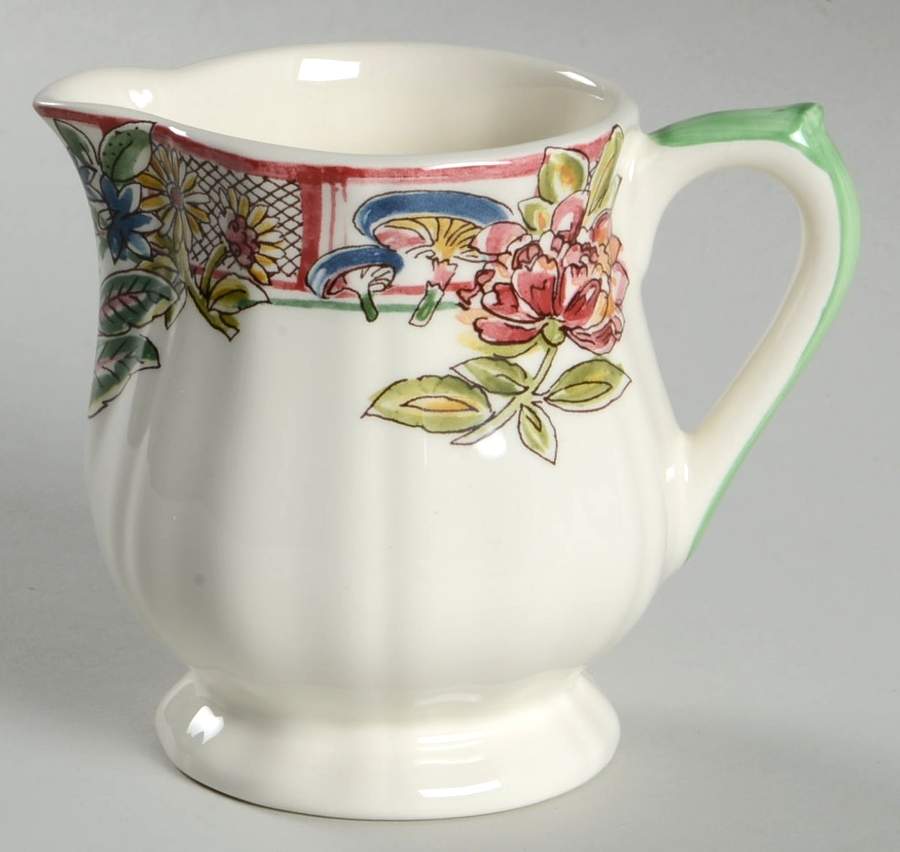 Jardin Imaginaire Creamer by Faiencerie De Gien-1