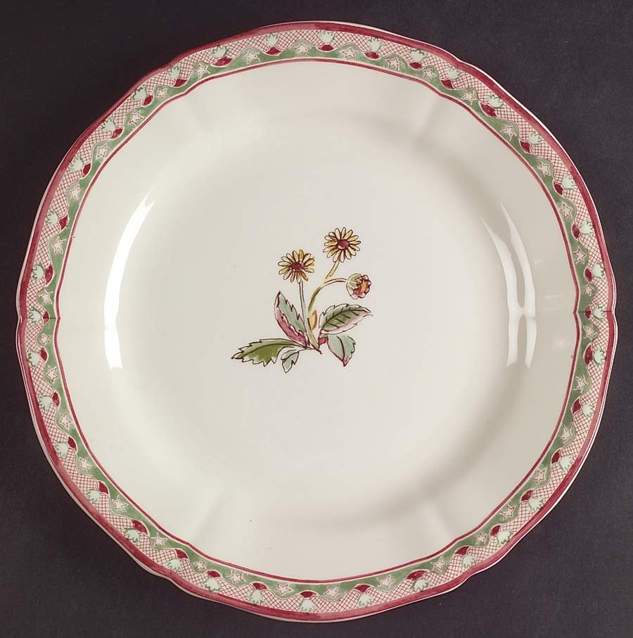 Jardin Imaginaire Dessert Luncheon Plate by Faiencerie De Gien-1