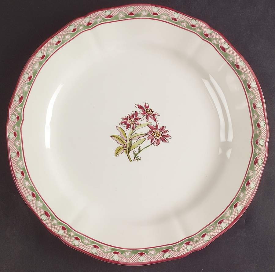 Jardin Imaginaire Dessert Luncheon Plate by Faiencerie De Gien-1