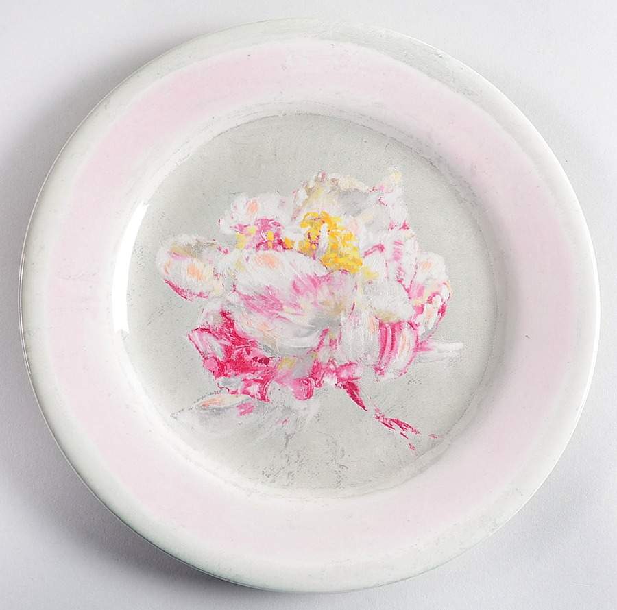 Flore Salad/Dessert Plate by Faiencerie De Gien-1