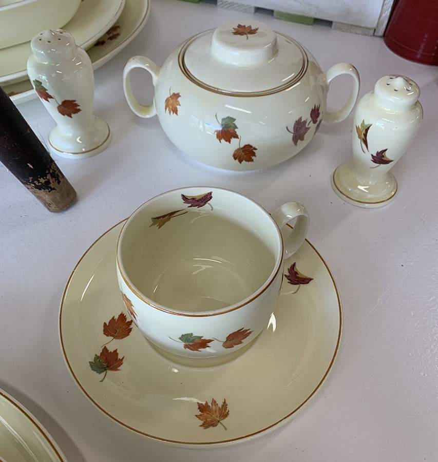 Canada Sugar Bowl & Lid by WS George-1
