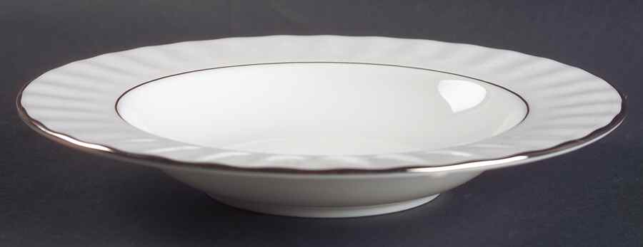 Arbor White 8" Soup/Pasta Bowl by Gorham-1