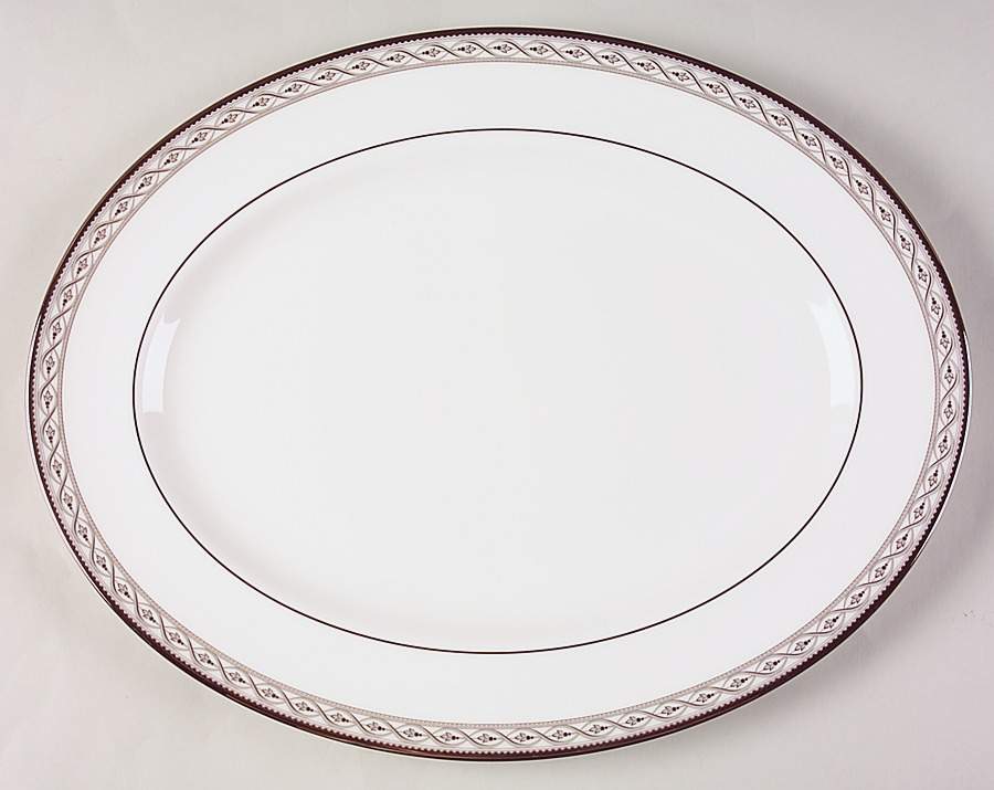 Brandywine 14" Oval Serving Platter by Gorham-1
