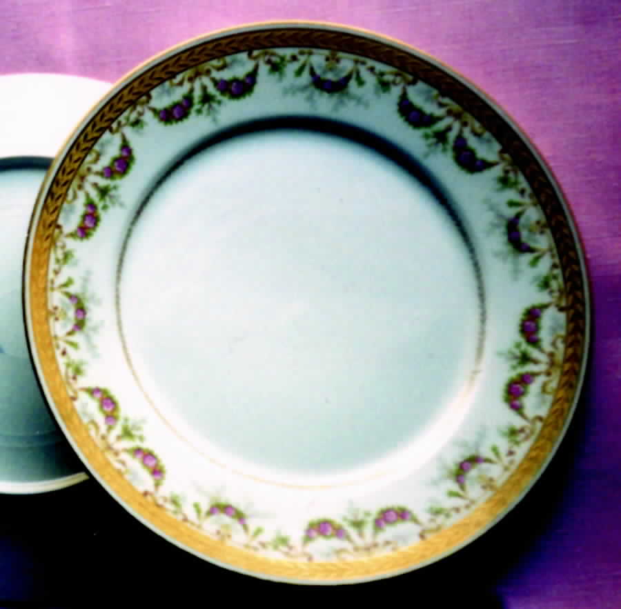 GUE409 Dinner Plate by WM Guerin-1