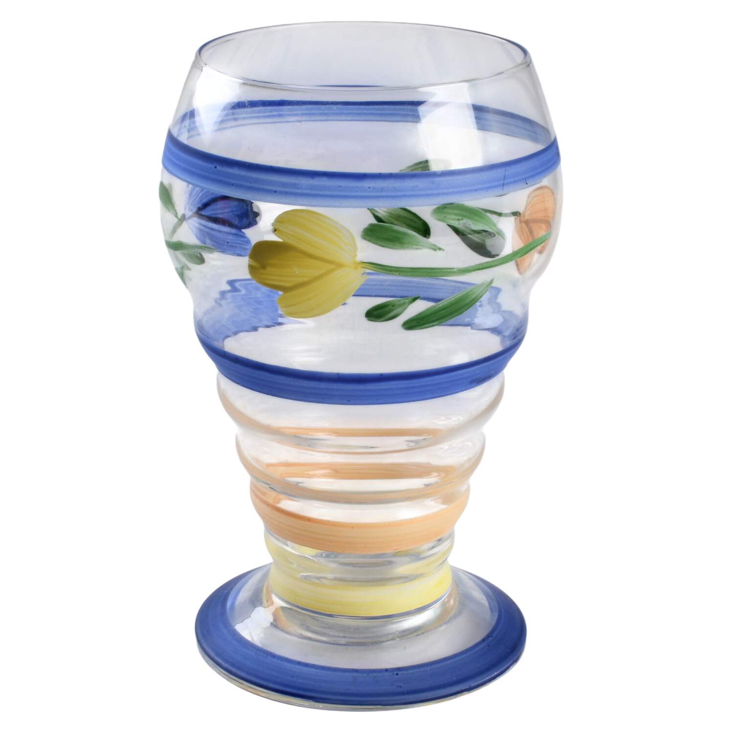 Dahlia 20 Oz Glassware Goblet by Gibson Designs-1