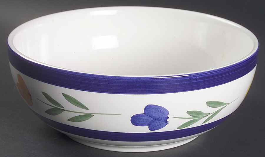 Dahlia 9" Round Vegetable Bowl by Gibson Designs-1