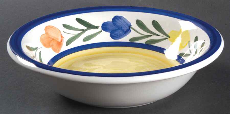 Dahlia Soup/Cereal Bowl by Gibson Designs-1