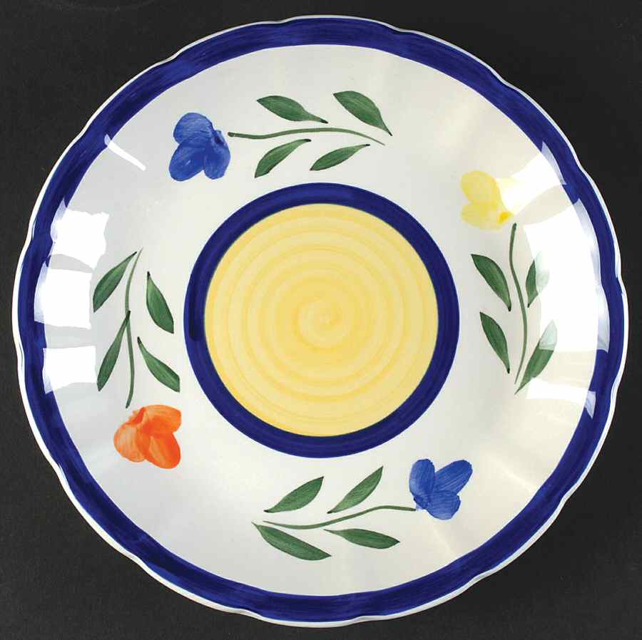 Dahlia Salad/Dessert Plate by Gibson Designs-1