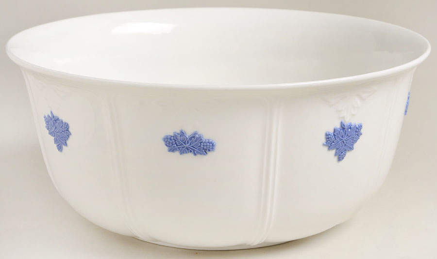 Bla Blom (Name In Banner) 9" Round Vegetable Bowl by Gustavsberg-1
