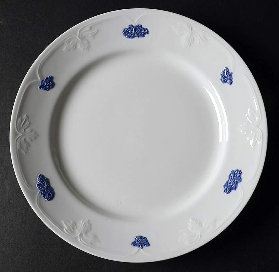 Bla Blom (Name In Banner) Dinner Plate by Gustavsberg-1