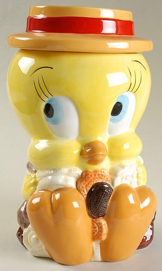 Looney Tunes Figural Cookie Jar & Lid by Gibson Designs-1