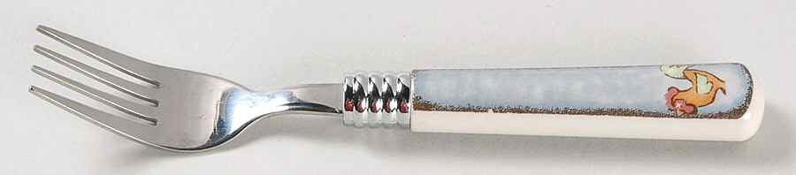 Patchwork Individual Salad Fork by Gibson Designs-1