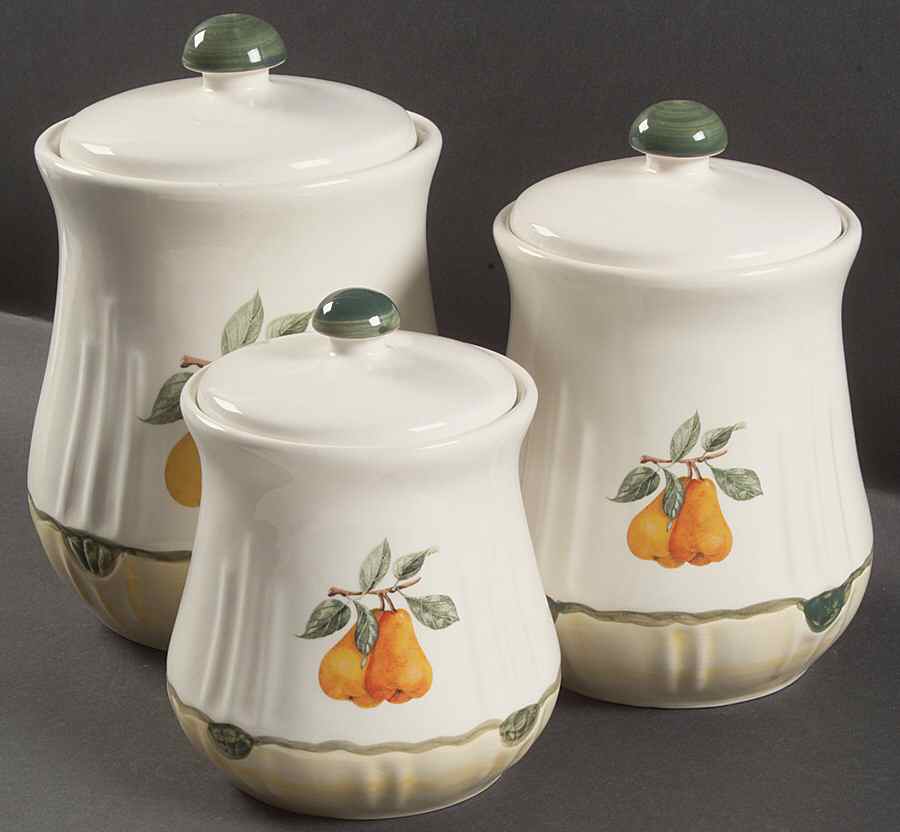 Tuscany (3 Piece) Canister Set (Box Set) by Gibson Designs-1