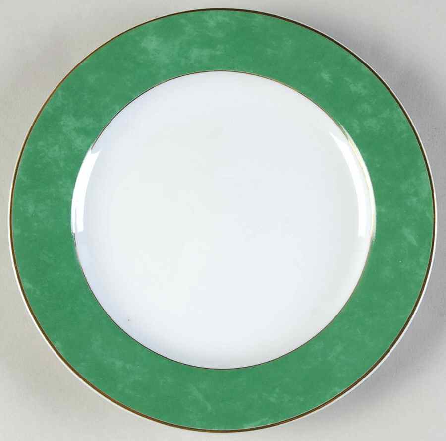 Folia Vert Bread & Butter Plate by Guy Degrenne-1