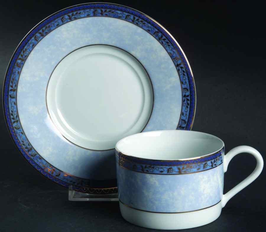 En Ciel Flat Cup & Saucer Set by Galleria-1