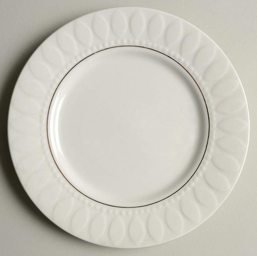 Heritage Gold Salad Plate by Gibson Designs-1