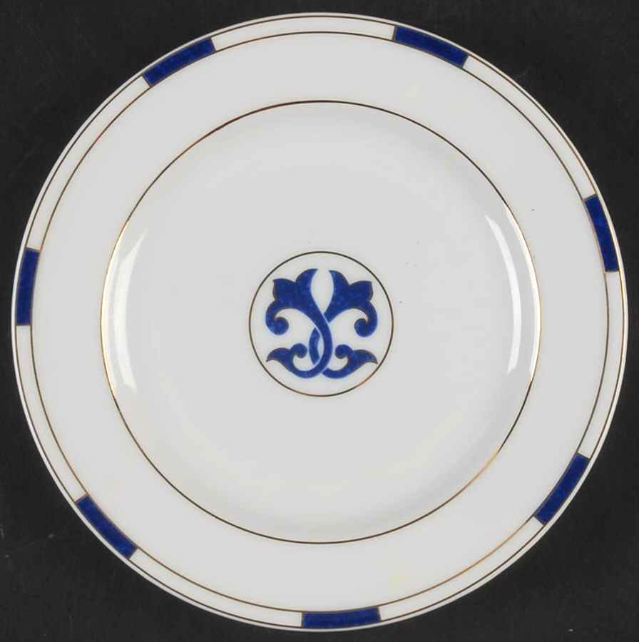 Odessa Bleu Bread & Butter Plate by Guy Degrenne-1