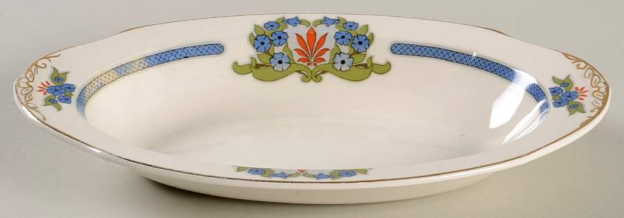 Prestwick 8" Oval Vegetable Bowl by Grindley-1
