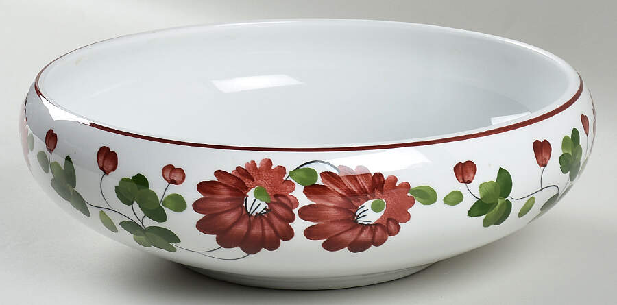 GIN138 10" Round Vegetable Bowl by Ginori 1735-1