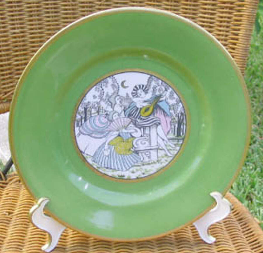 GDA217 Dinner Plate by Gerard, Dufraisseix & Abbot-1