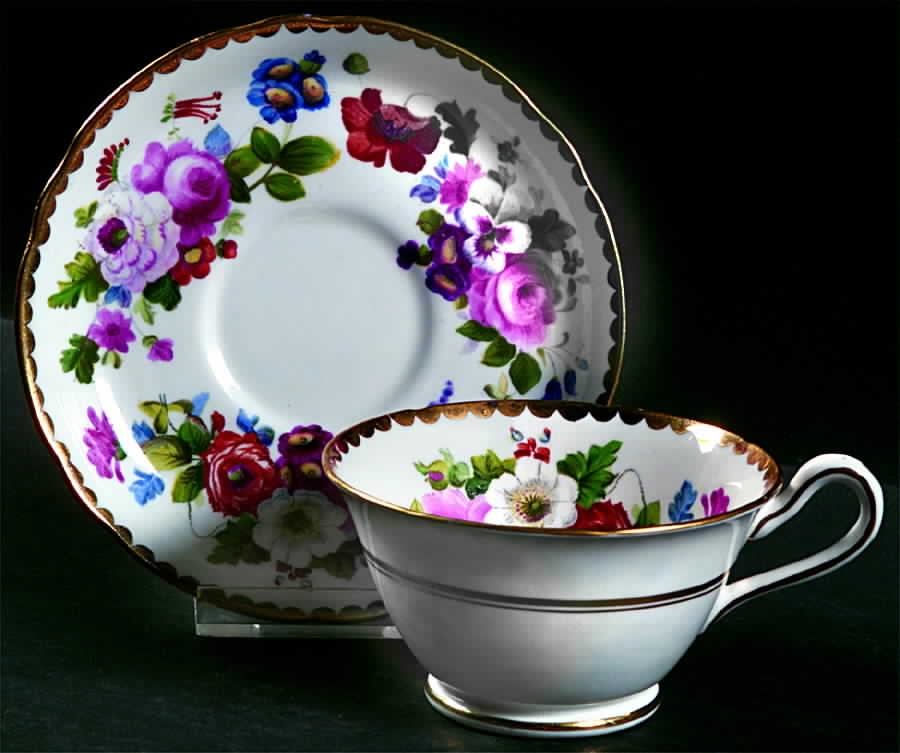 5739 Footed Cup & Saucer Set by Grosvenor-1