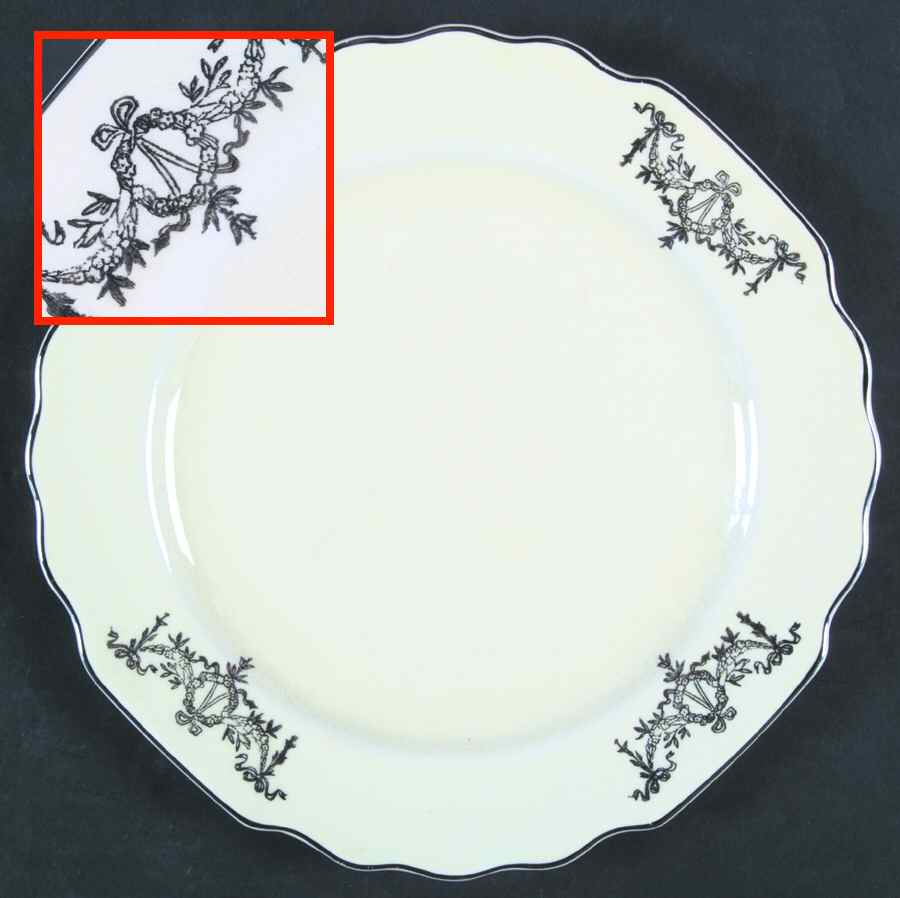 GEO334 Dinner Plate by WS George-1