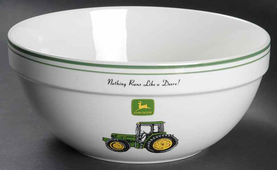 John Deere (Tractor) 10" Mixing Bowl by Gibson Designs-1