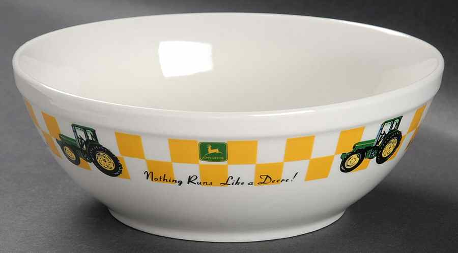 John Deere (Tractor) Soup/Cereal Bowl by Gibson Designs-1