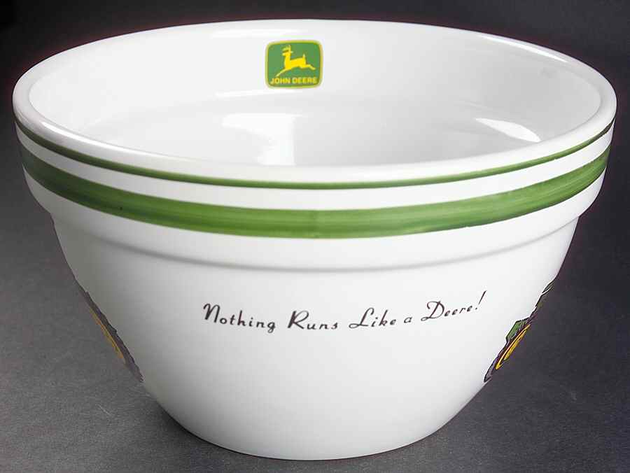 John Deere (Tractor) 8" Mixing Bowl by Gibson Designs-1