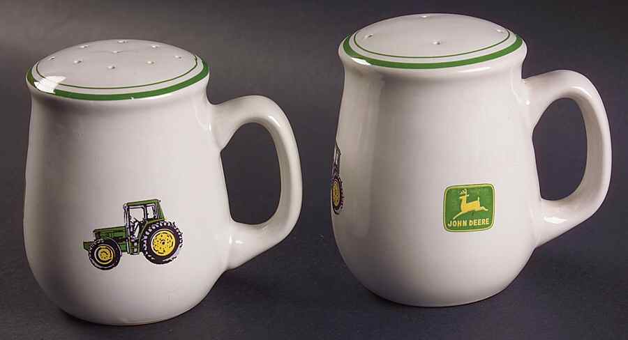 John Deere (Tractor) Oversized Salt & Pepper Set by Gibson Designs-1