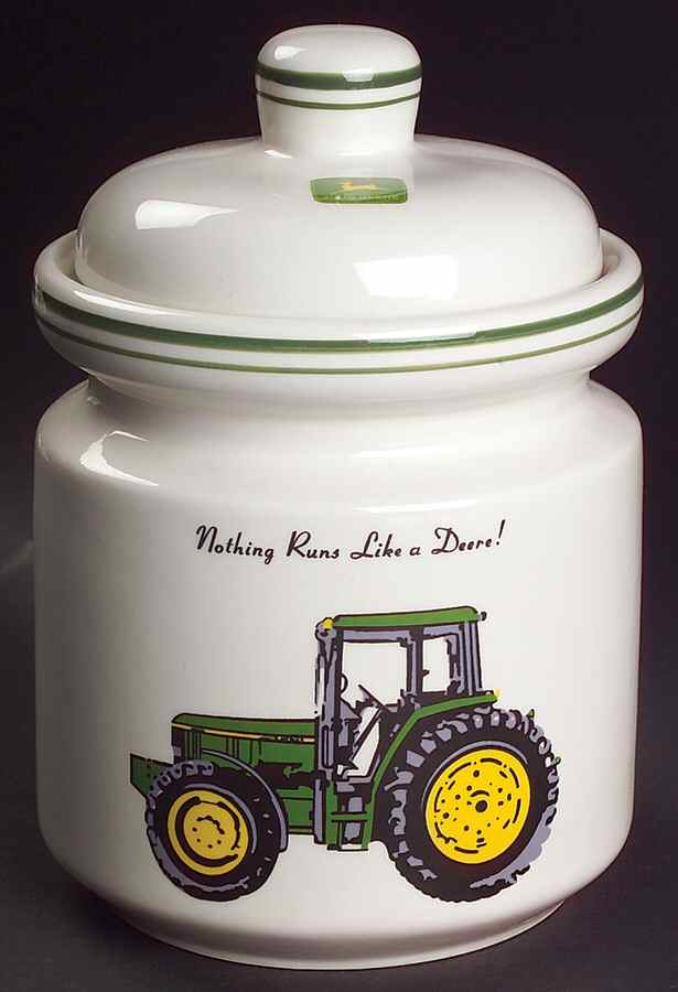 John Deere (Tractor) Medium Canister & Lid by Gibson Designs-1