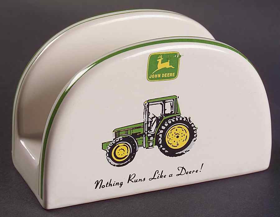 John Deere (Tractor) Napkin Holder by Gibson Designs-1