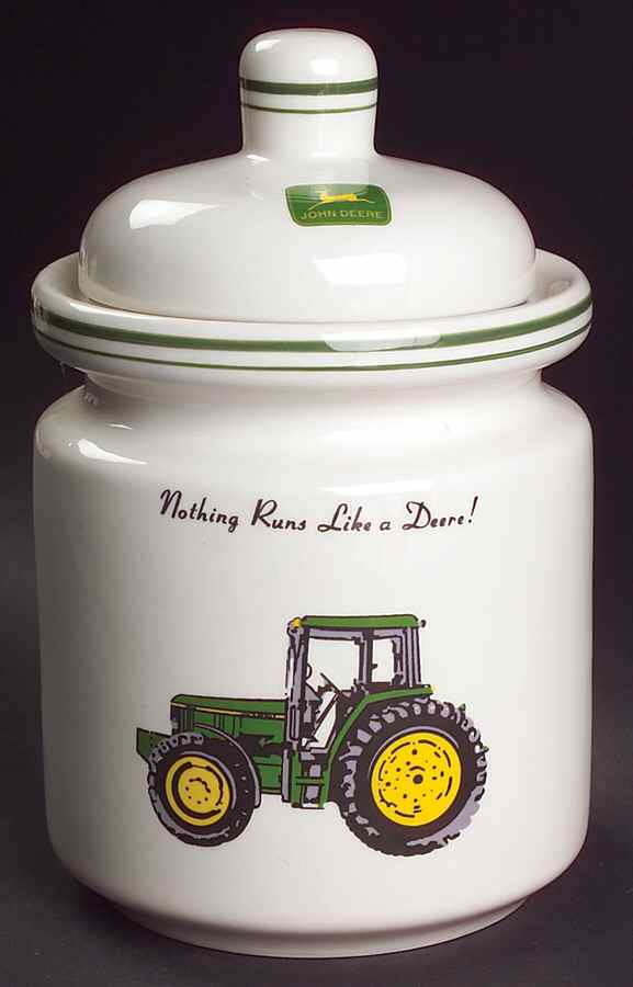 John Deere (Tractor) Small Canister & Lid by Gibson Designs-1