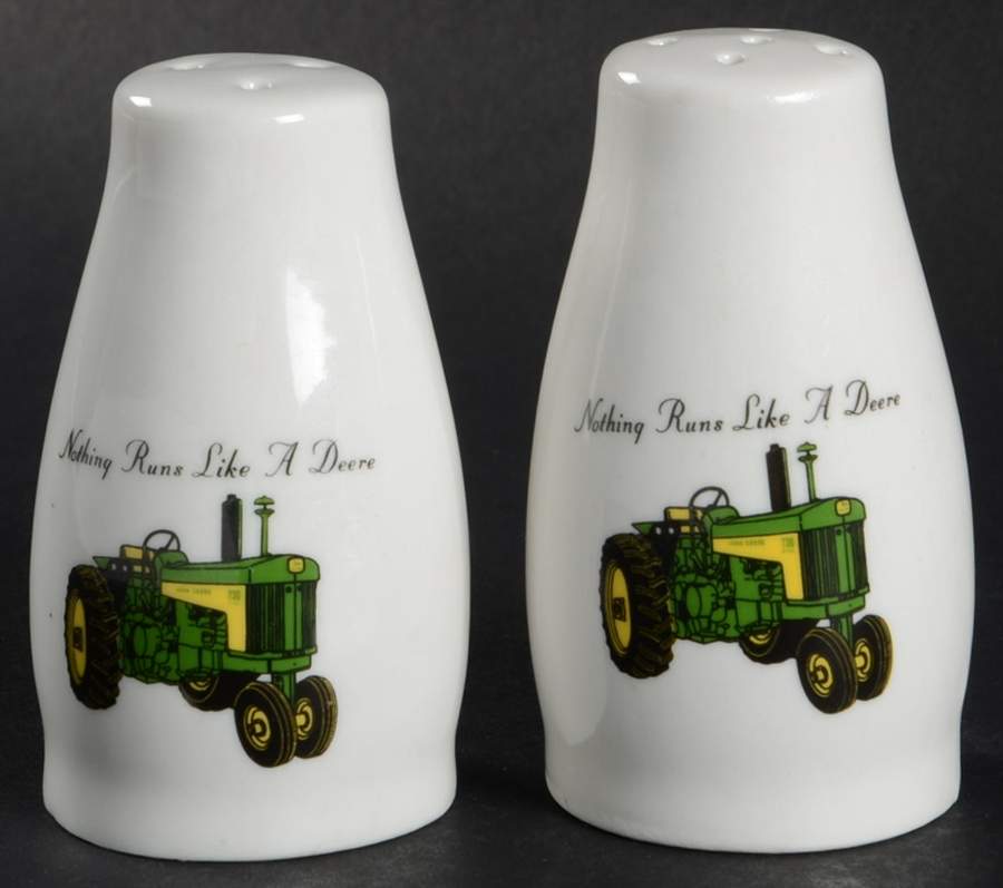 John Deere (Tractor) Salt & Pepper Set by Gibson Designs-1