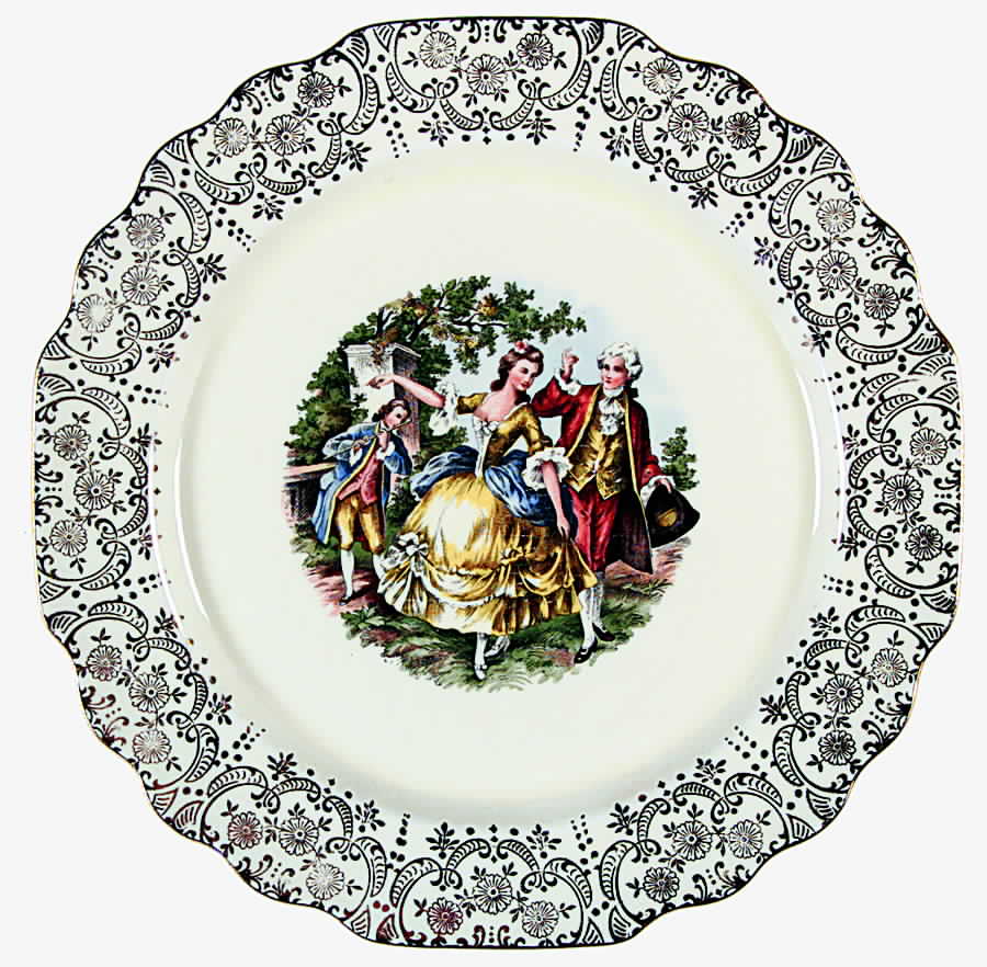 GEO340 Dinner Plate by WS George-1
