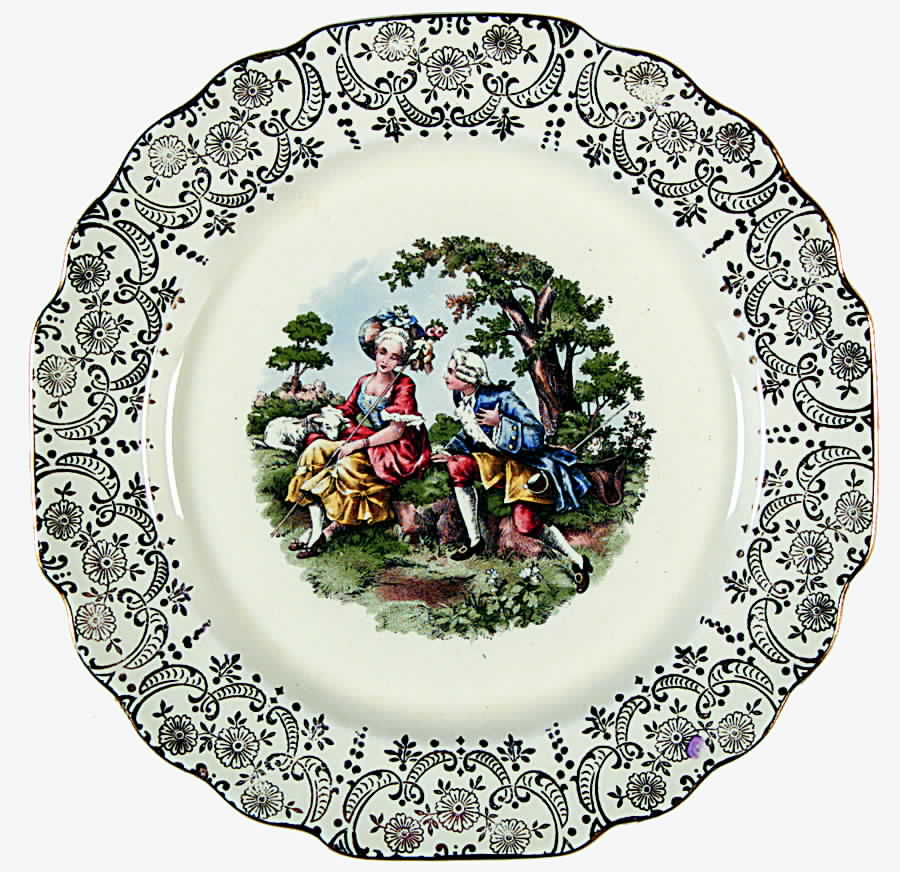 GEO340 Salad Plate by WS George-1