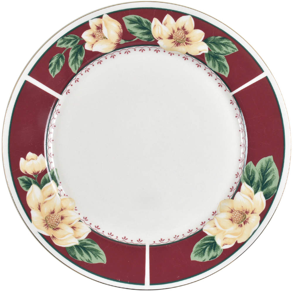 Sweet Magnolia Dinner Plate by Gibson Designs-1