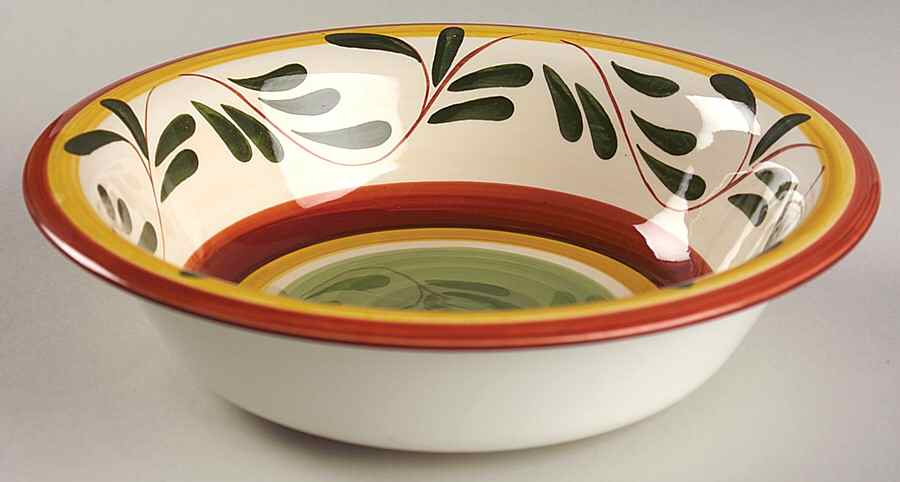 Catalonia 9" Round Vegetable Bowl by Gibson Designs-1