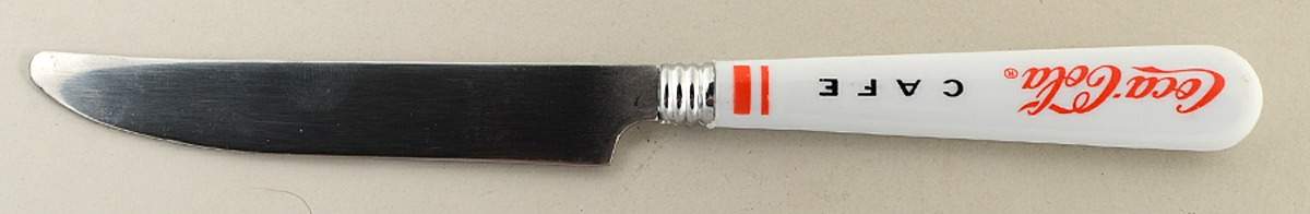 Coca Cola Cafe Diner Small Dinner Knife by Gibson Designs-1