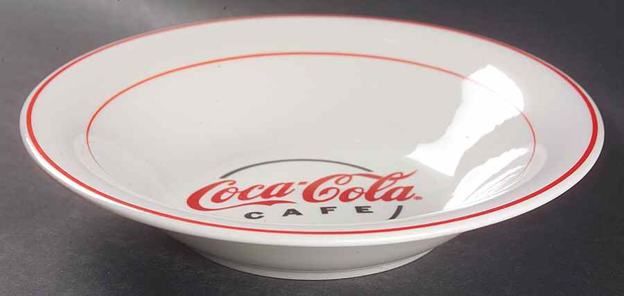 Coca Cola Cafe Diner Soup/Cereal Bowl by Gibson Designs-1
