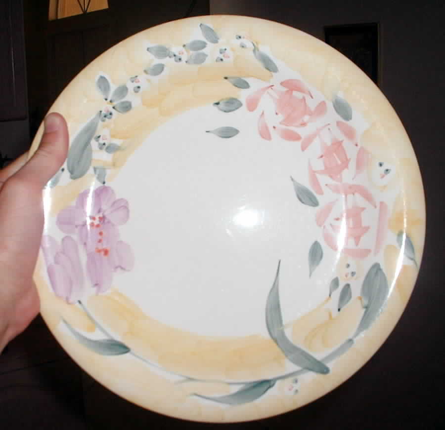 Iris Dinner Plate by Gibson Designs-1