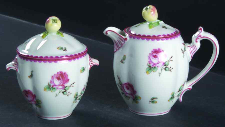 Amalfi Individual Creamer & Lid & Sugar& Lid Set by Ginori 1735-1