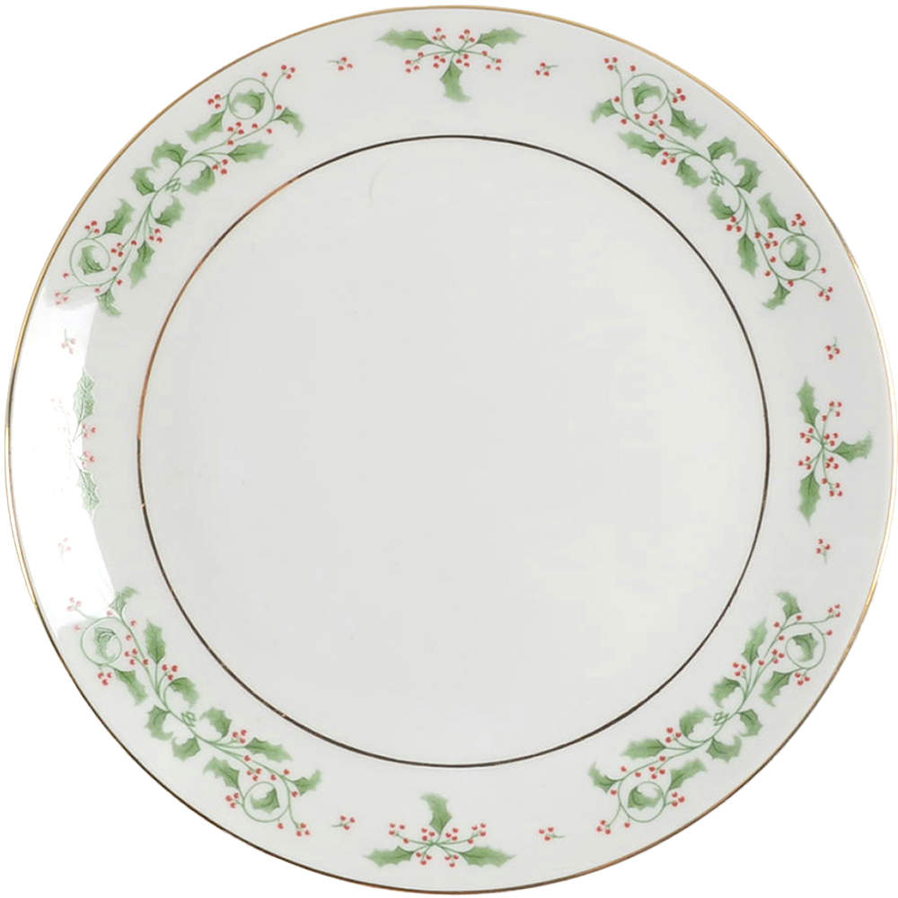 Holiday Charm Salad/Dessert Plate by Gibson Designs-1