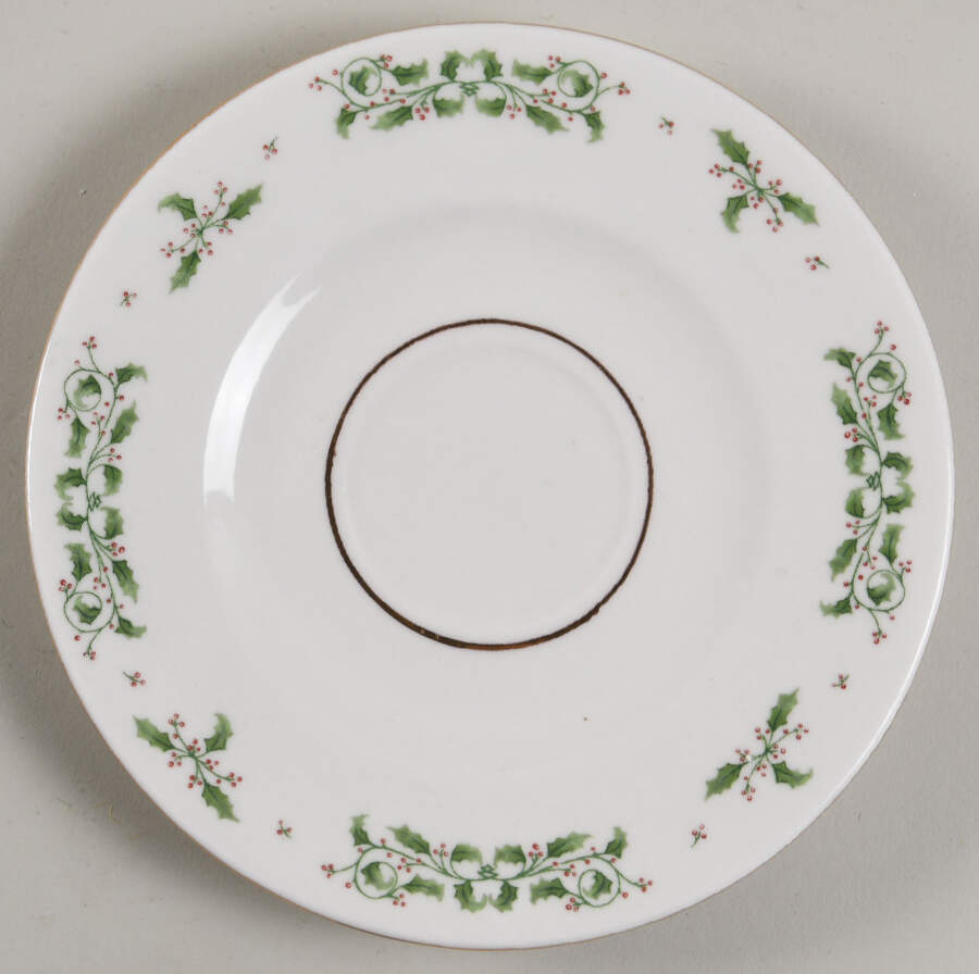 Holiday Charm Saucer by Gibson Designs-1