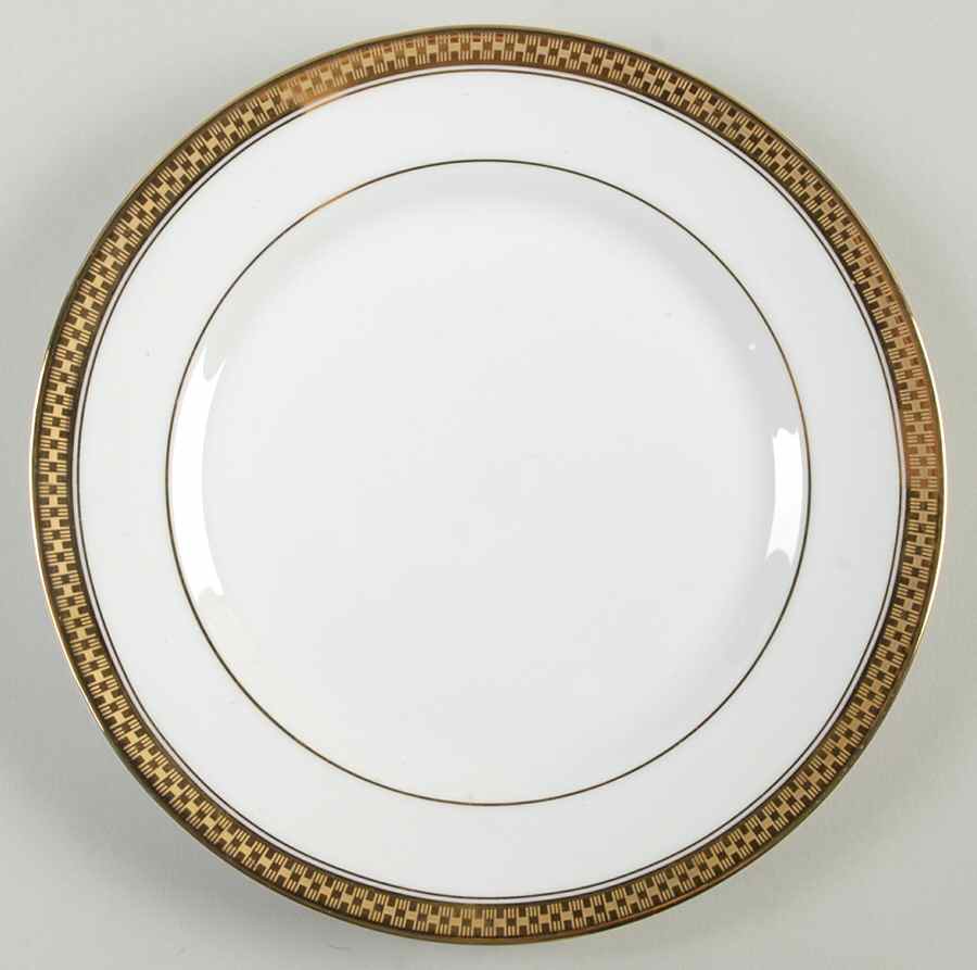 Ridgewood Gold Salad Plate by Gorham-1