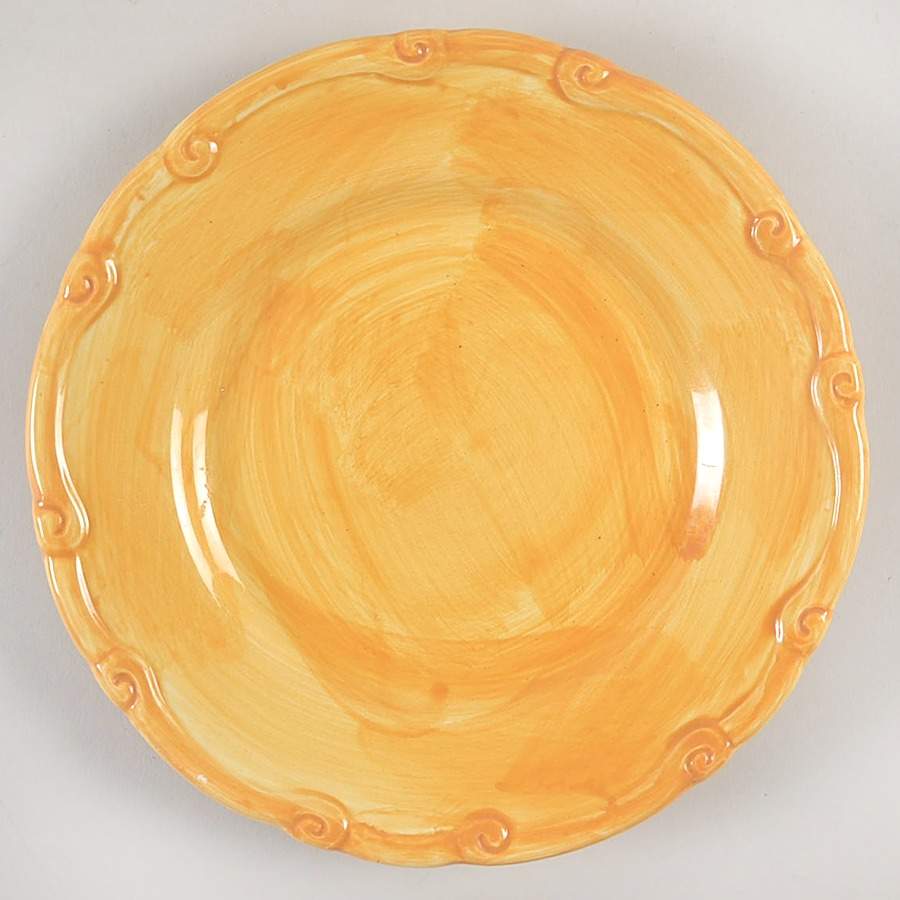 Panoply Sun (Yellow) Salad/Dessert Plate by Global Amici-1