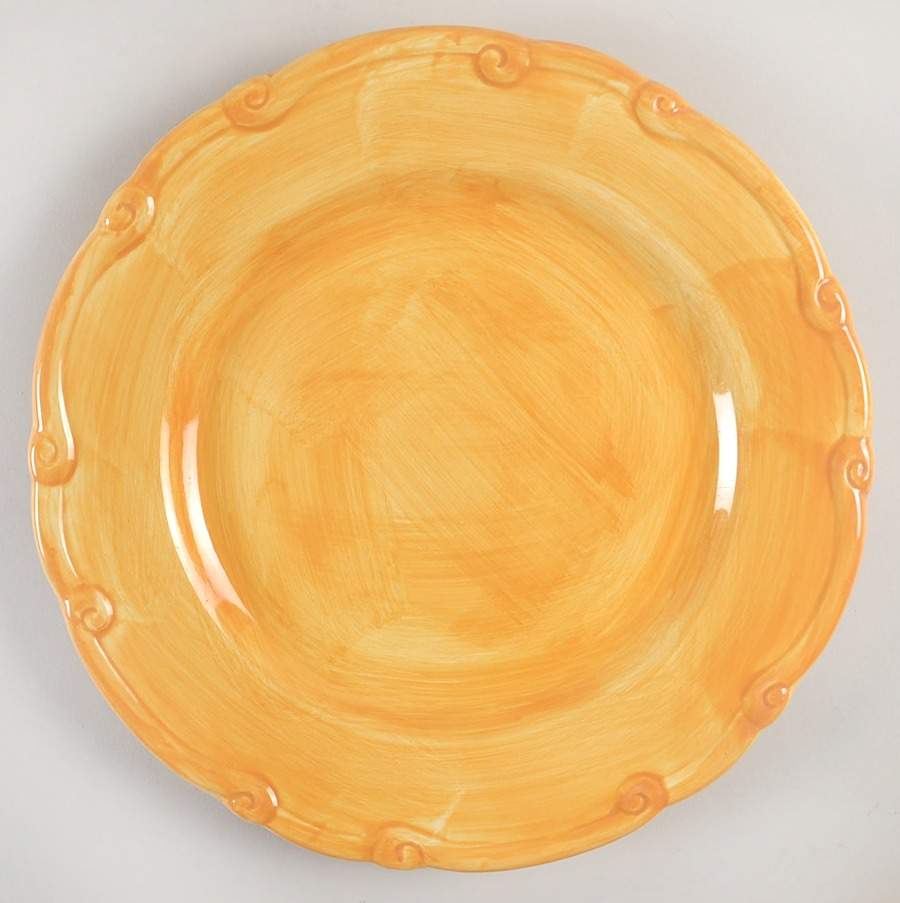 Panoply Sun (Yellow) Service Plate (Charger) by Global Amici-1