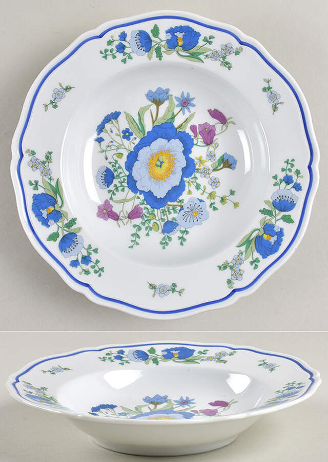 Lerici Rim Soup Bowl by Ginori 1735-1