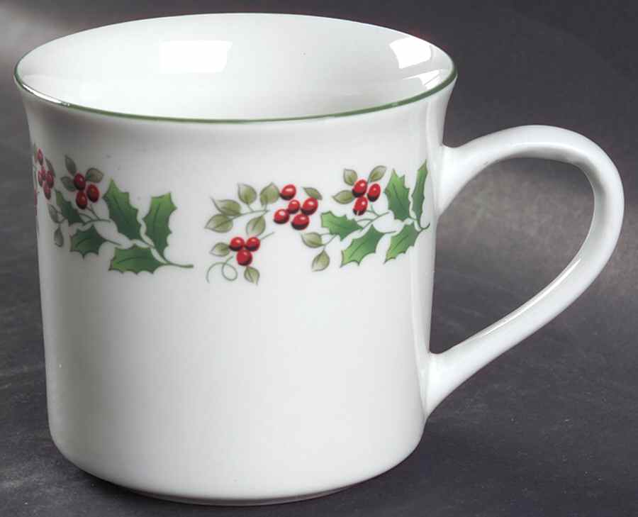 Holly Celebration Mug by Gibson Designs-1